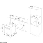 Lò nướng âm tủ Malloca MOV-575 AMG